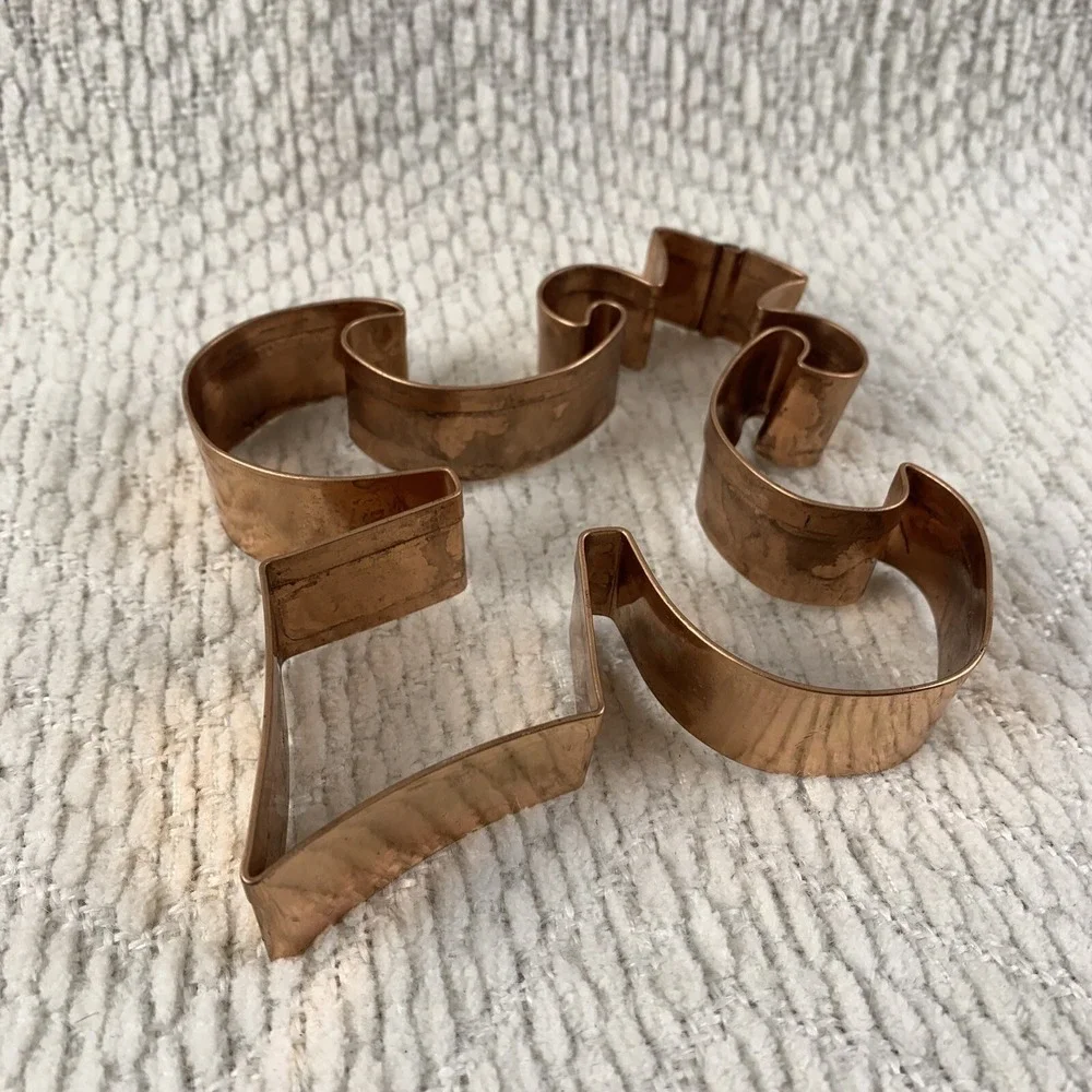 Old River Road Copper‎ Cookie Cutter Fleur Del Lis Mardi Gras Boy Scouts Large